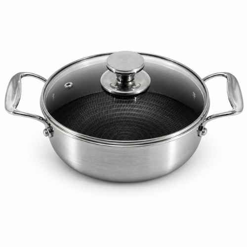 Tri-Ply Stainless Steel Kadai